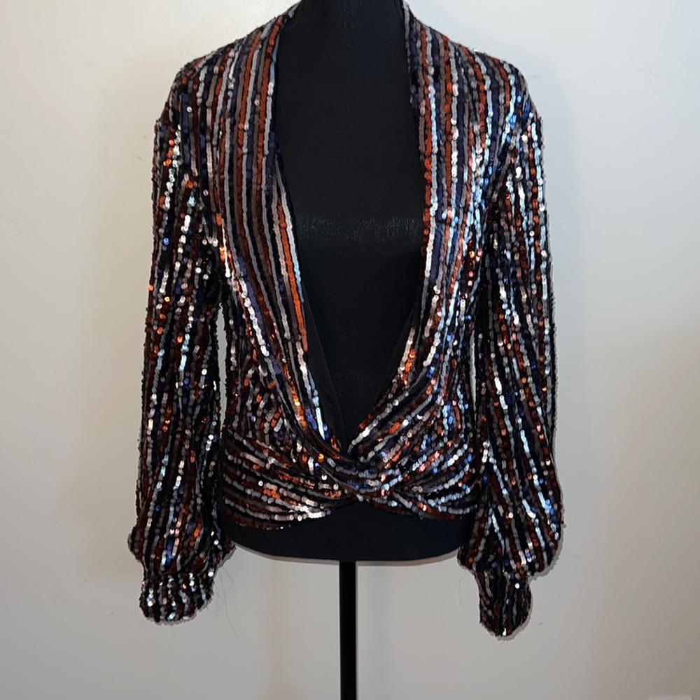 Fate sequin top